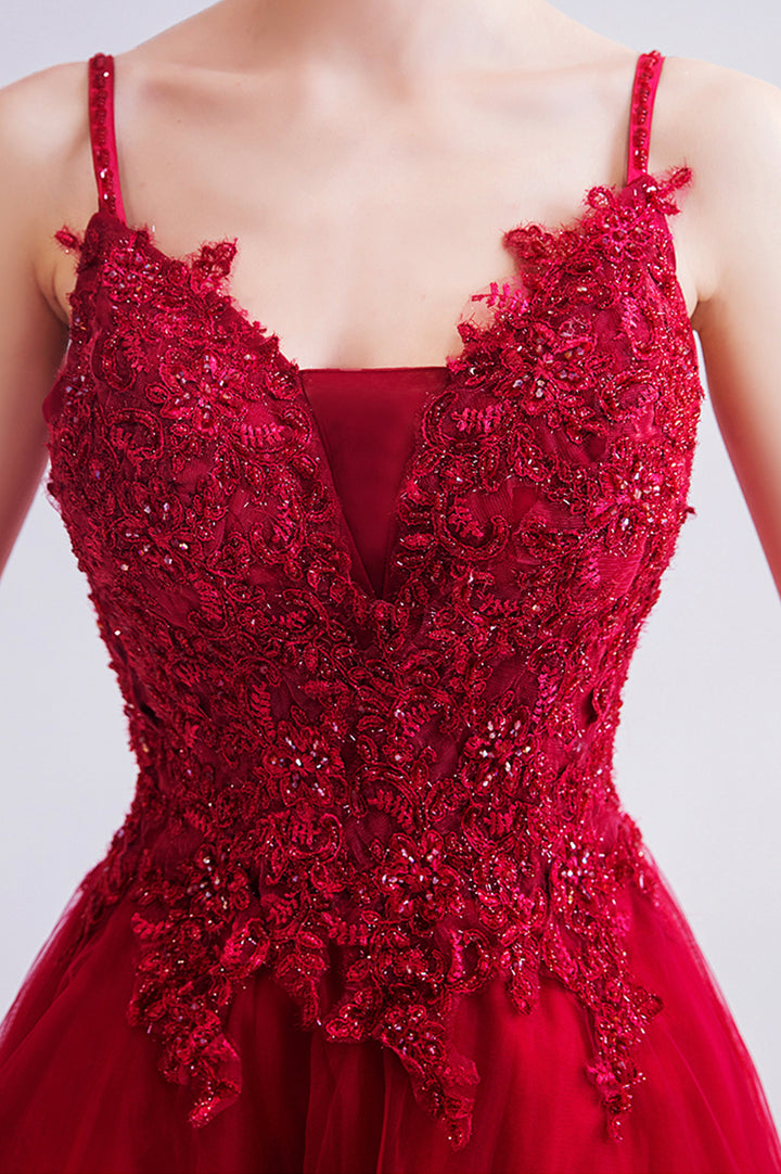 Luolandi Cute Lace Short Prom Dresses A-Line Homecoming Dresses Beautiful