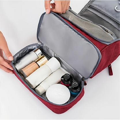 Makeup Bag Women Bags Men Large Waterproof Nylon Travel Cosmetic Bag Organizer Case Necessary Dry And Wet Separation Bag Wash