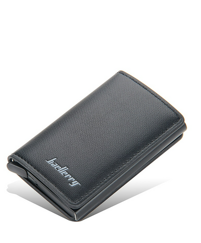 Men's Wallet Credit Card Holder Wallet PU Leather Office Daily Embossed Lightweight Solid Color Dark Brown Black Light Red