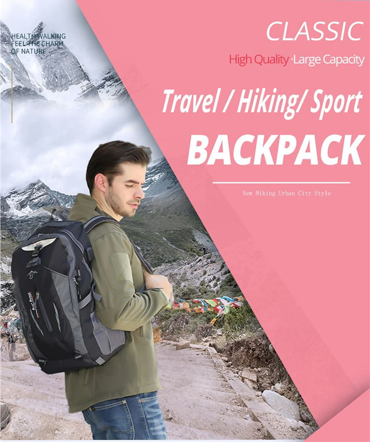 Outdoor Nylon Waterproof Travel Backpacks Men Climbing Travel Bags Hiking Backpack Outdoor Sport School Bag Men Backpack WomenRiding Backpack Sports Bag Casual Travel Backpack
