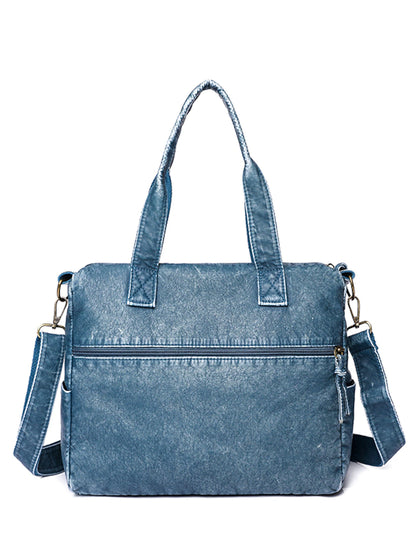 Women's Crossbody Bag Shoulder Bag Crossbody Bag Shoulder Bag PU Leather Outdoor Daily Zipper Lightweight Durable Solid Color Blue