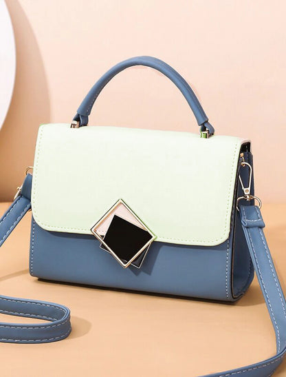 Women's  Crossbody Bag Daily Cute Going out Black / White Blue Pink Light Green
