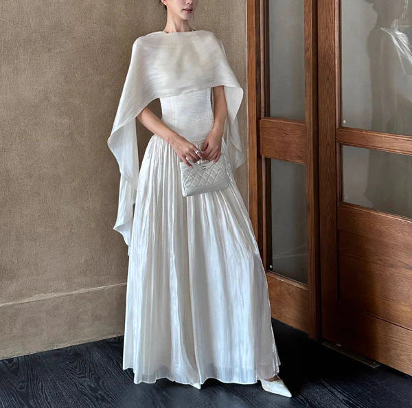 Luolandi Charming A Line Halter Sleeveless Long Party Evening Gown Elegant Formal Prom Dress