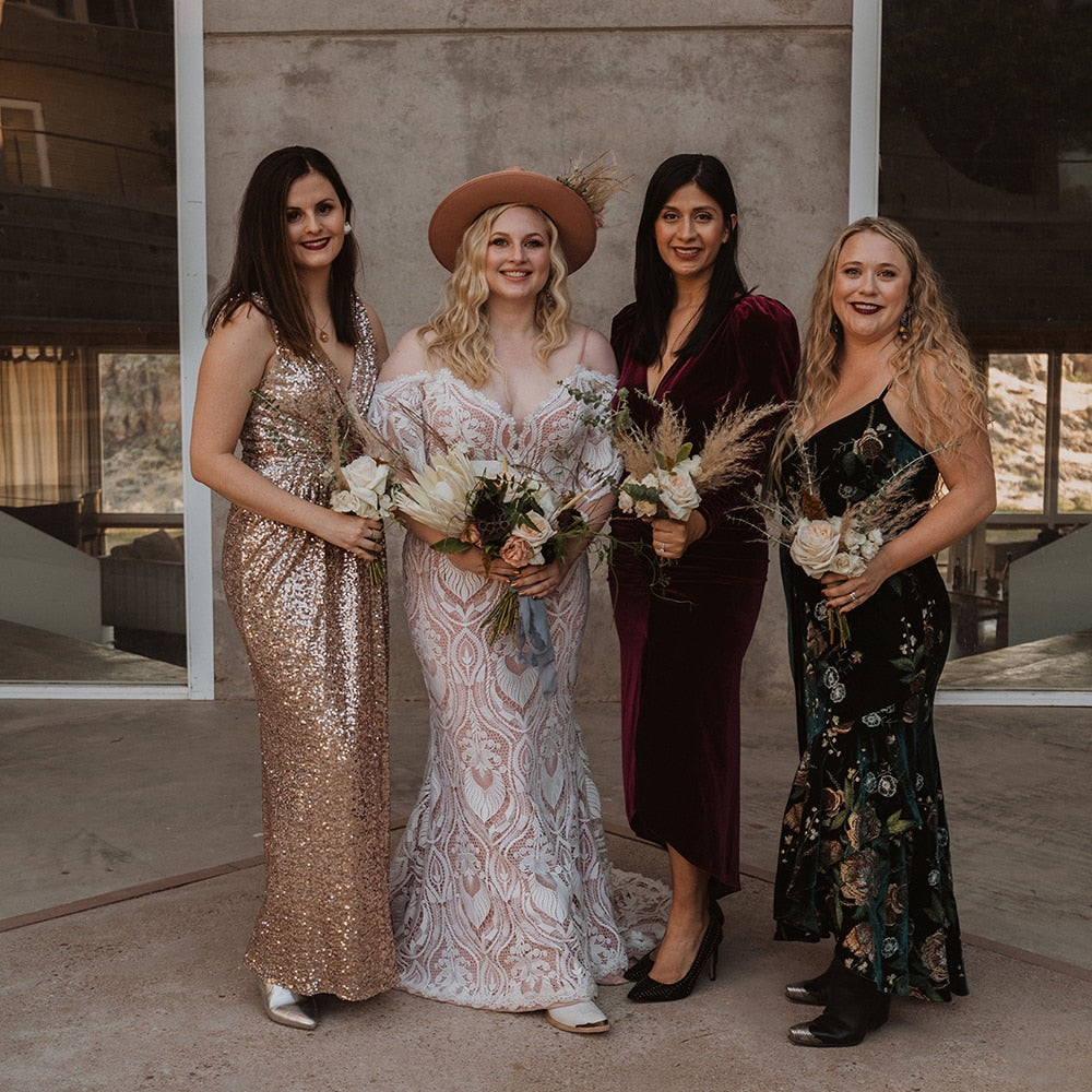 Luolandi Plus Sizes Sheath Sweetheart Spaghetti Strap Lace Cut Out Flutter Sleeves Backless Boho Wedding Dress Beautiful