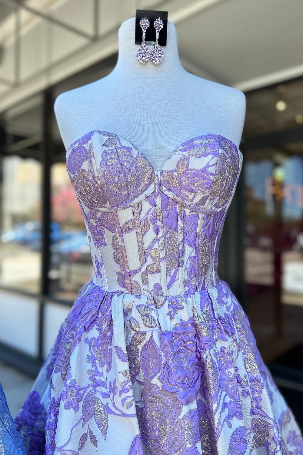 Luolandi Cute A Line Strapless Homecoming Dresses Short Prom Dress Lovely Back To School Dress