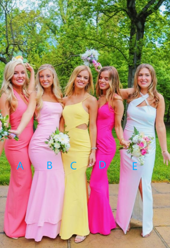 Luolandi Cute Sleeveless Prom Dresses Pretty Formal Dress Charming Party Dress Lovely Bridesmaid Dress