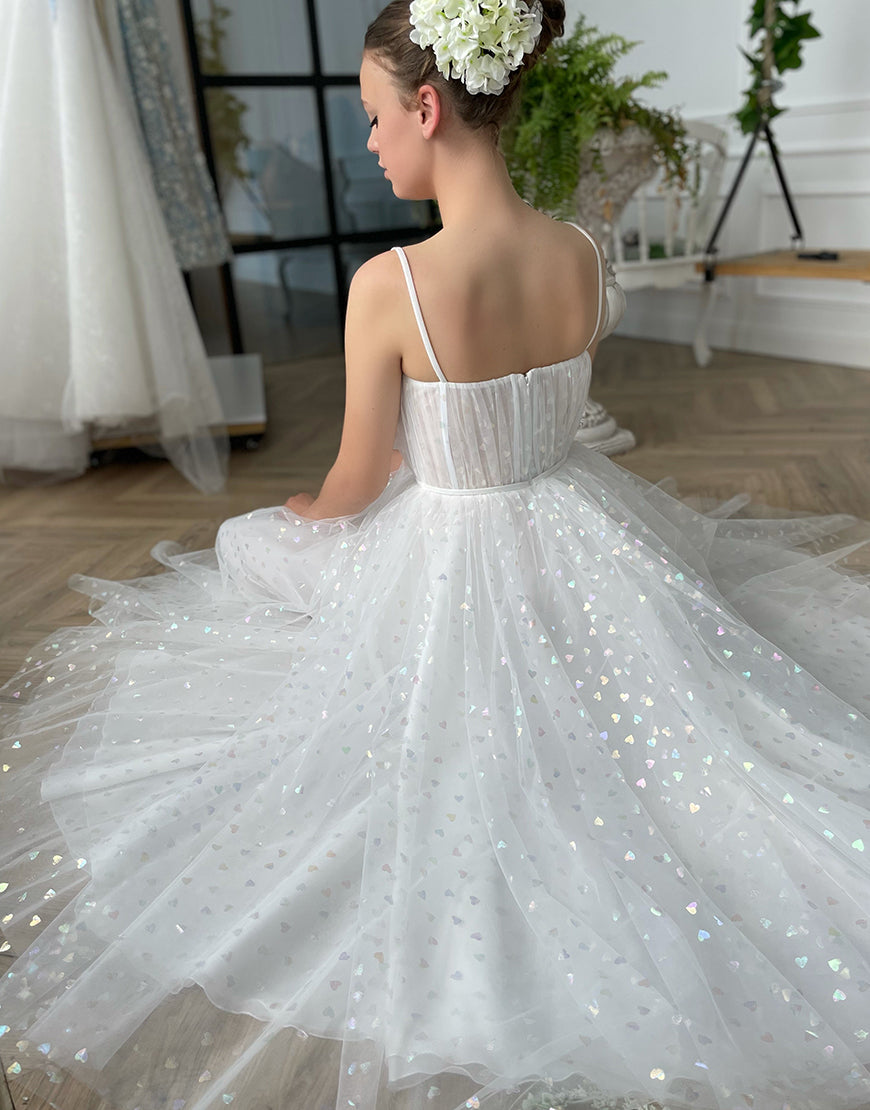 Luolandi Sweetheart Tulle Dress Short Wedding Dresses Party Dresses Sexy