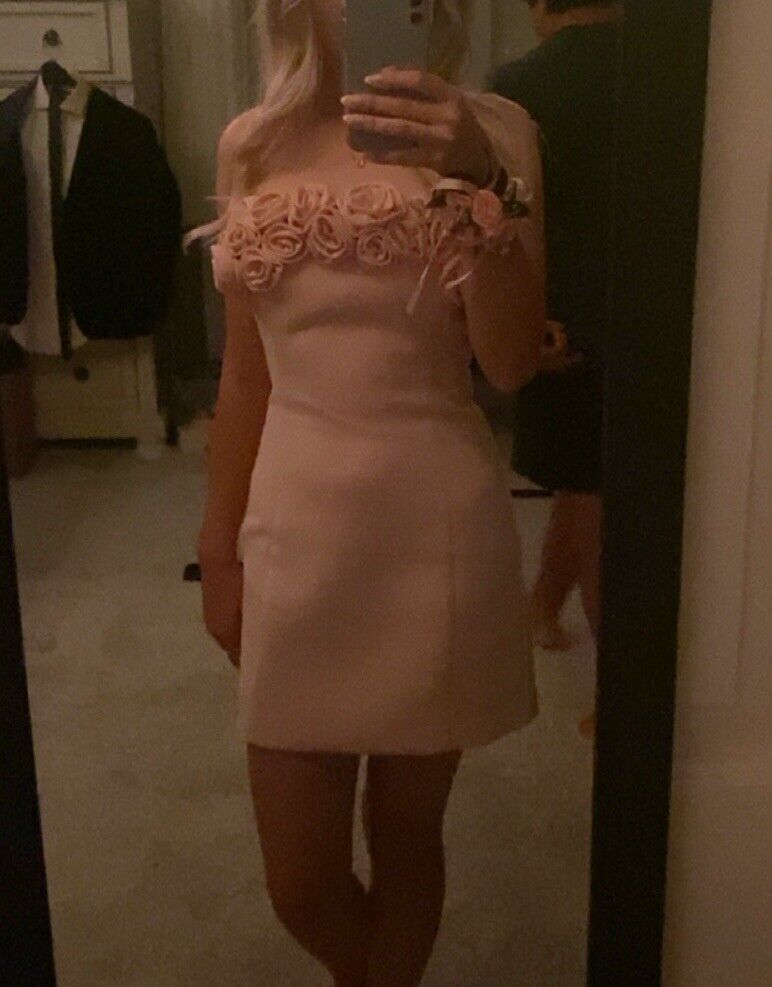 Luolandi Sweetheart Sheath Stapless Short Prom Dress With Flowers Charming Homecoming Dress Lovely Graduation Dress Mini Birthday Party Dress