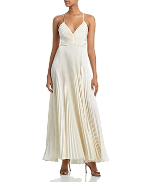 Luolandi Elegant Green Long Pleated Prom Dress Charming Evening Party Dress Formal Dress