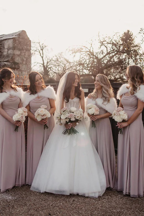 Luolandi Sparkly A-Line Glitter Tulle Sweetheart Wedding Dresses Off Shoulder Beautiful