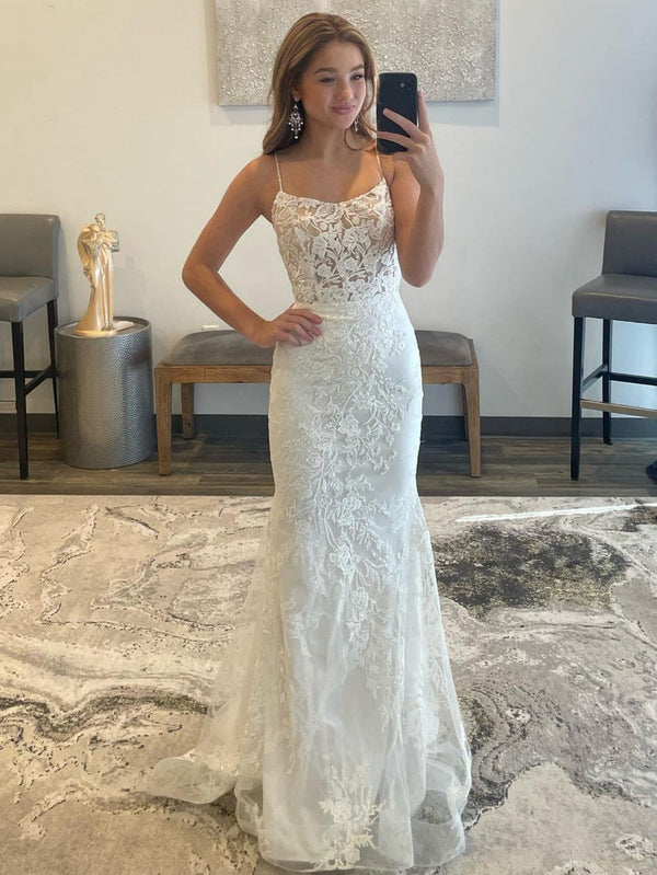 Luolandi Mermaid Prom Dress Long Evening Dress Floor Length Elegant