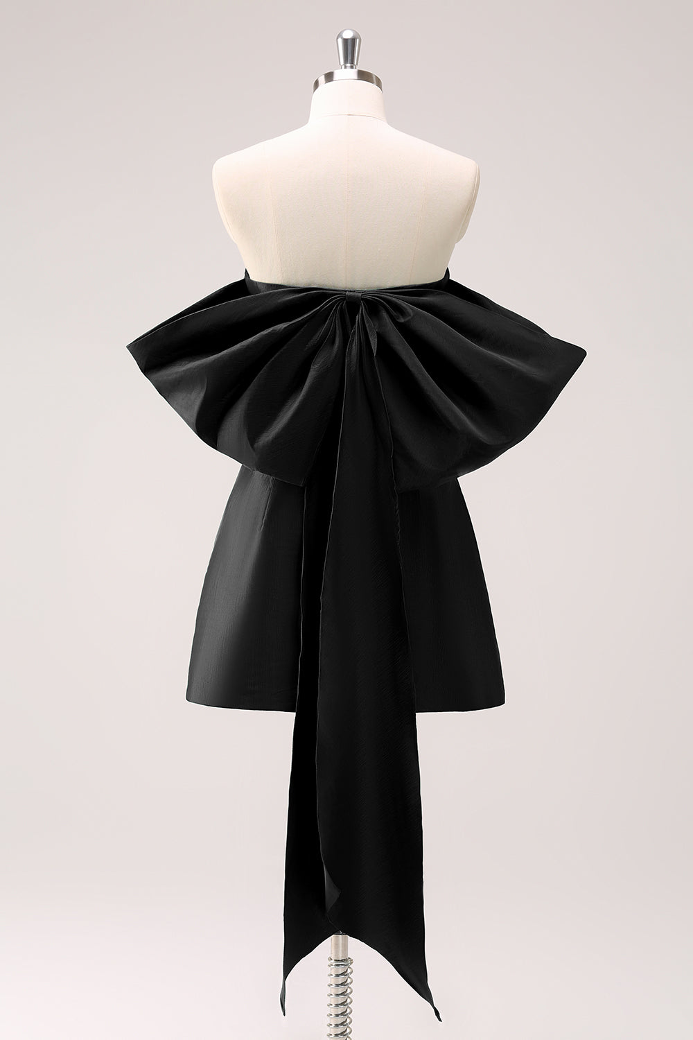 Luolandi Dark Green Strapless A Line Short Homecoming Dress With Bow Party Dress