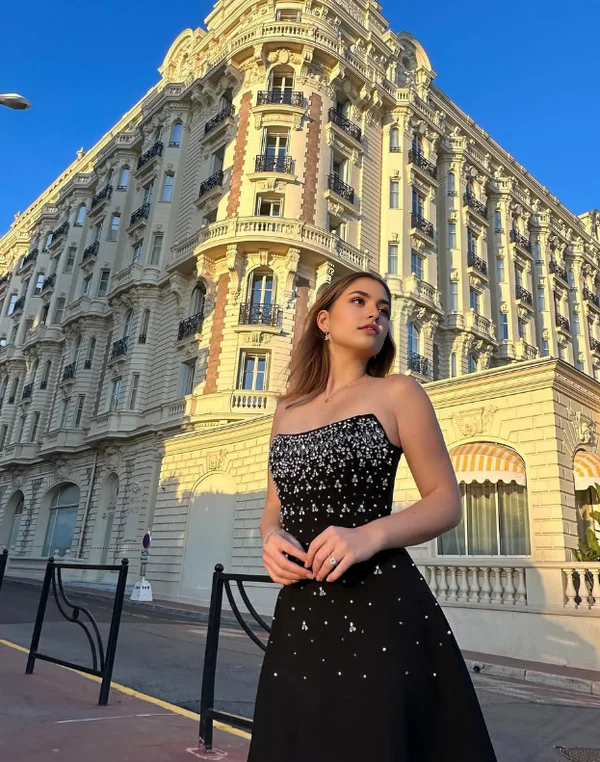 Luolandi Chic A Line Strapless Short Prom Dress Charming Homecoming Dress Lovely Graduation Dress Sweetheart Birthday Party Dress