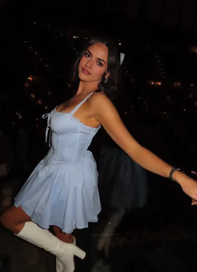 Luolandi Cute A Line Straps Short Prom Dress Charming Homecoming Dress Lovely Graduation Dress Sweetheart Birthday Party Dress