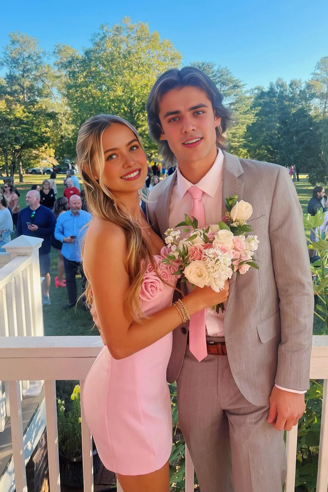 Luolandi Sweetheart Sheath Stapless Short Prom Dress With Flowers Charming Homecoming Dress Lovely Graduation Dress Mini Birthday Party Dress