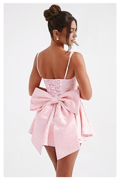 Luolandi Charming Strapless A-Line Short Party Dress Lovely Birthday Outfits Sweetheart Homecoming Dress