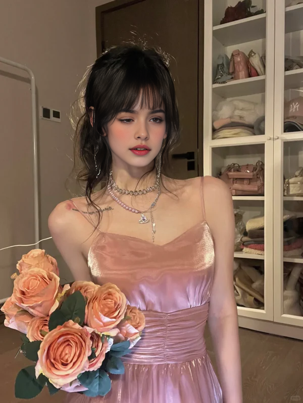 Luolandi Stunning A Line Spaghetti Strap Short Prom Dress Charming Homecoming Dress Lovely Graduation Dress Sweetheart Birthday Party Dress