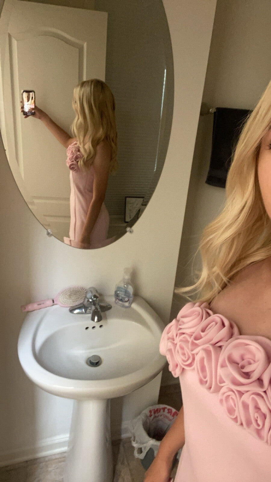 Luolandi Sweetheart Sheath Stapless Short Prom Dress With Flowers Charming Homecoming Dress Lovely Graduation Dress Mini Birthday Party Dress