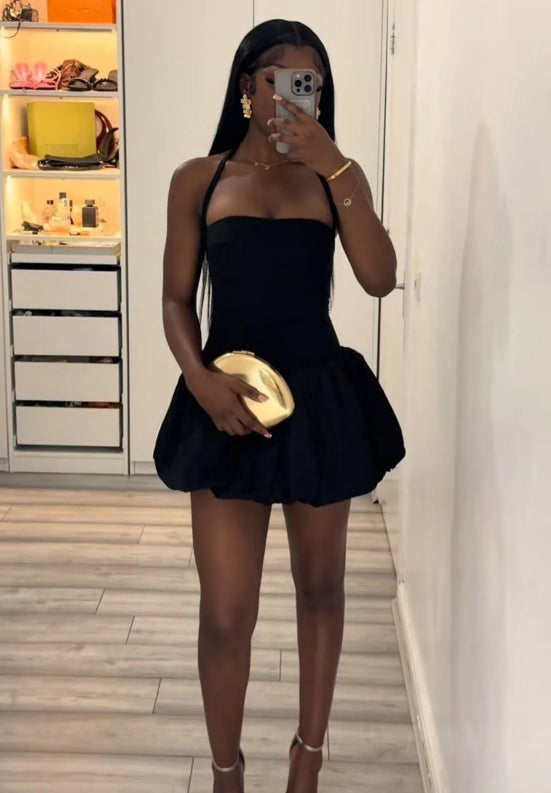 Luolandi A Line Short Party Dress Homecoming Dress Simple Graduation Dress Sexy Summer Holiday Mini Dress