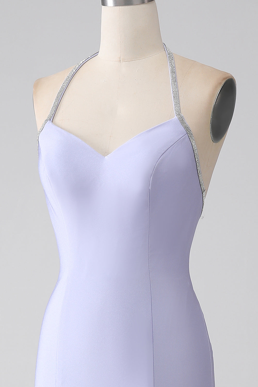 Luolandi Royal Blue Mermaid Halter Neck Backless Long Prom Dress Open Back Sexy Evening Dress Party Dress