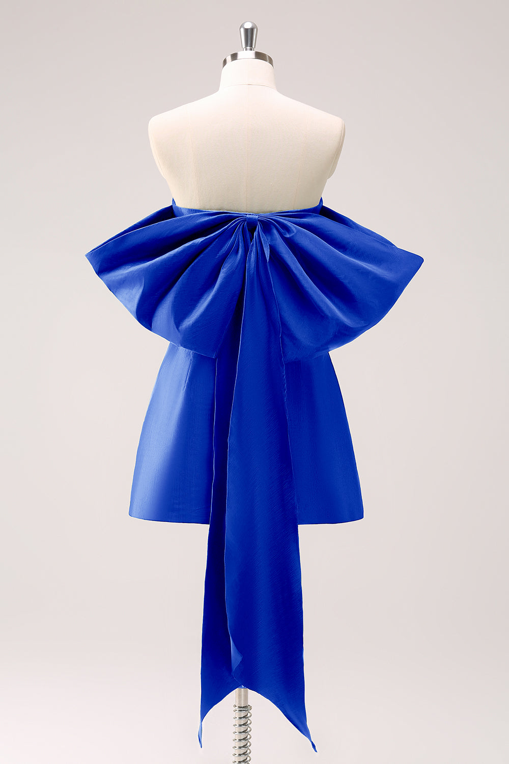 Luolandi Dark Green Strapless A Line Short Homecoming Dress With Bow Party Dress