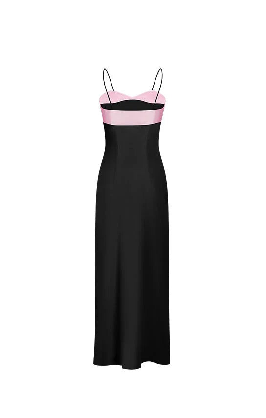 Luolandi Burgundy Spaghetti Straps Party Dress Charming Wedding Guest Dress Simple Long Formal Dress