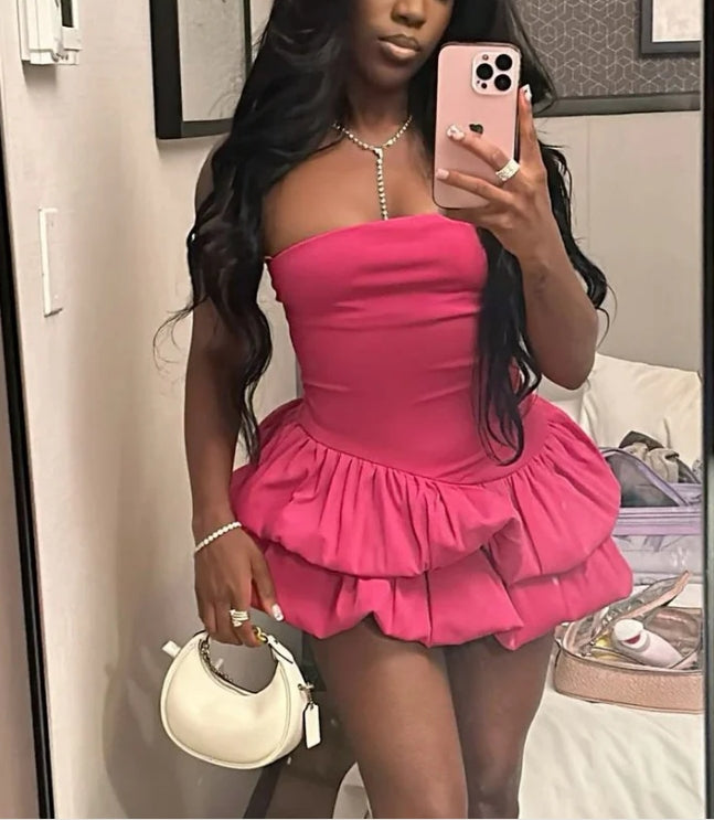 Luolandi Charming Strapless Sheath Graduation Dress Lovely Short Party Dress Sweetheart Homecoming Dress