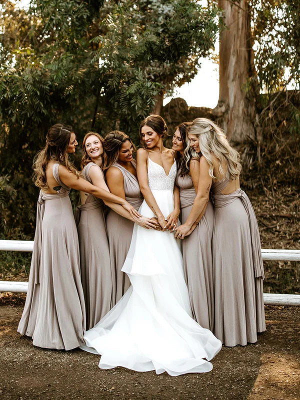 Luolandi Elegant Organza Spaghetti Straps Backless A-line Wedding Dresses With Appliques Beautiful