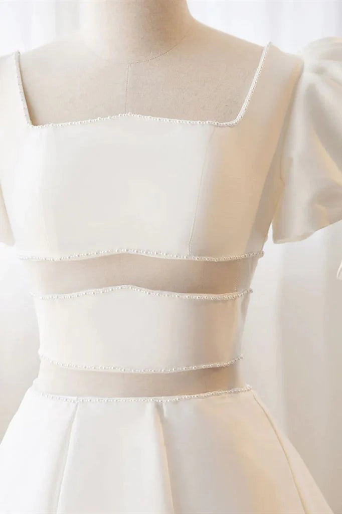 Luolandi Dress Short Beaded Prom Dress Formal Homecoming Dress Party Dress