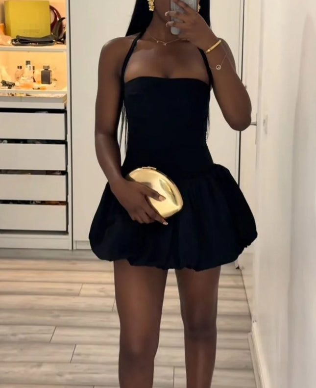 Luolandi A Line Short Party Dress Homecoming Dress Simple Graduation Dress Sexy Summer Holiday Mini Dress