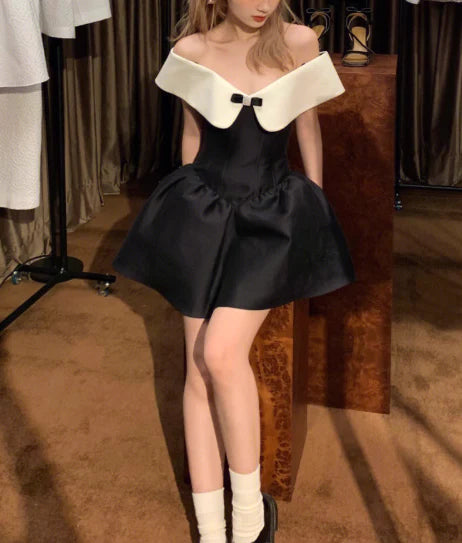 Luolandi Chic A Line Off the Shoulder Short Prom Dress Charming Homecoming Dress Lovely Graduation Dress Sweetheart Birthday Party Dress