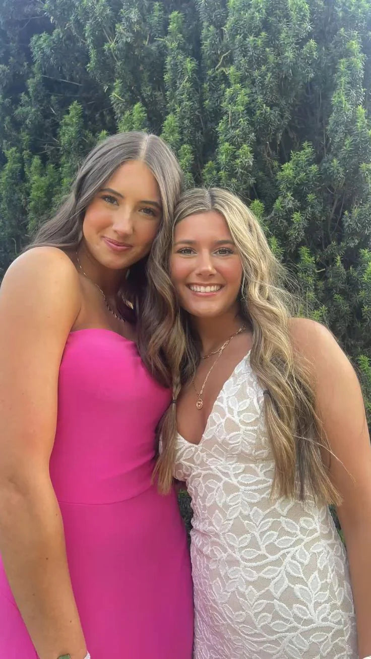 Luolandi V Neck Straps Elegant Mermaid Long Prom dress Charming Party Dress Formal Dress