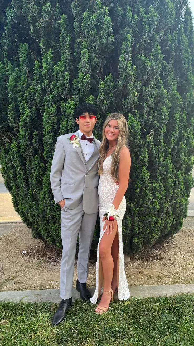 Luolandi V Neck Straps Elegant Mermaid Long Prom dress Charming Party Dress Formal Dress