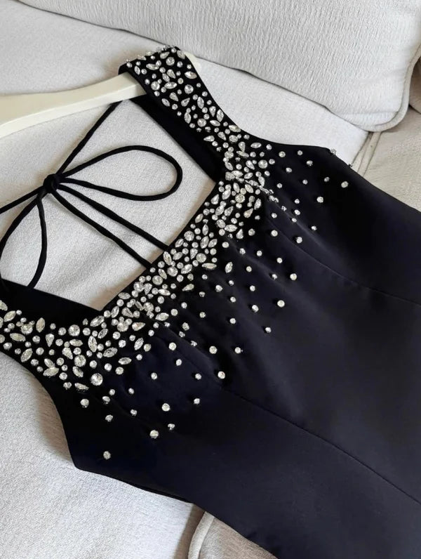 Luolandi Chic A Line Sleeveless Short Prom Dress Charming Homecoming Dress Lovely Graduation Dress Beautiful Birthday Party Dress