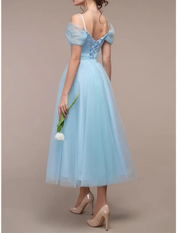 Luolandi Women's Party Dress Homecoming Dress Cocktail Dress Midi Dress Spring Fall Winter V Neck Fashion Wedding Guest Birthday Vacation