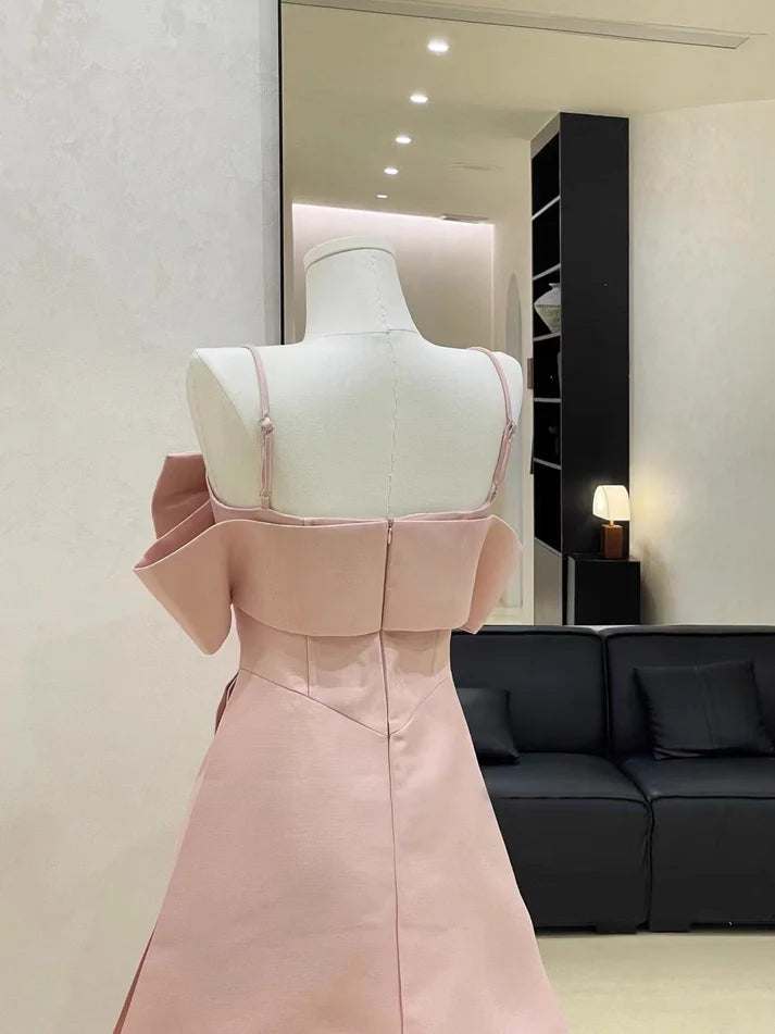 Luolandi Cute A Line Spaghetti Straps Short Prom Dress Charming Homecoming Dress Lovely Graduation Dress Chic Birthday Party Dress