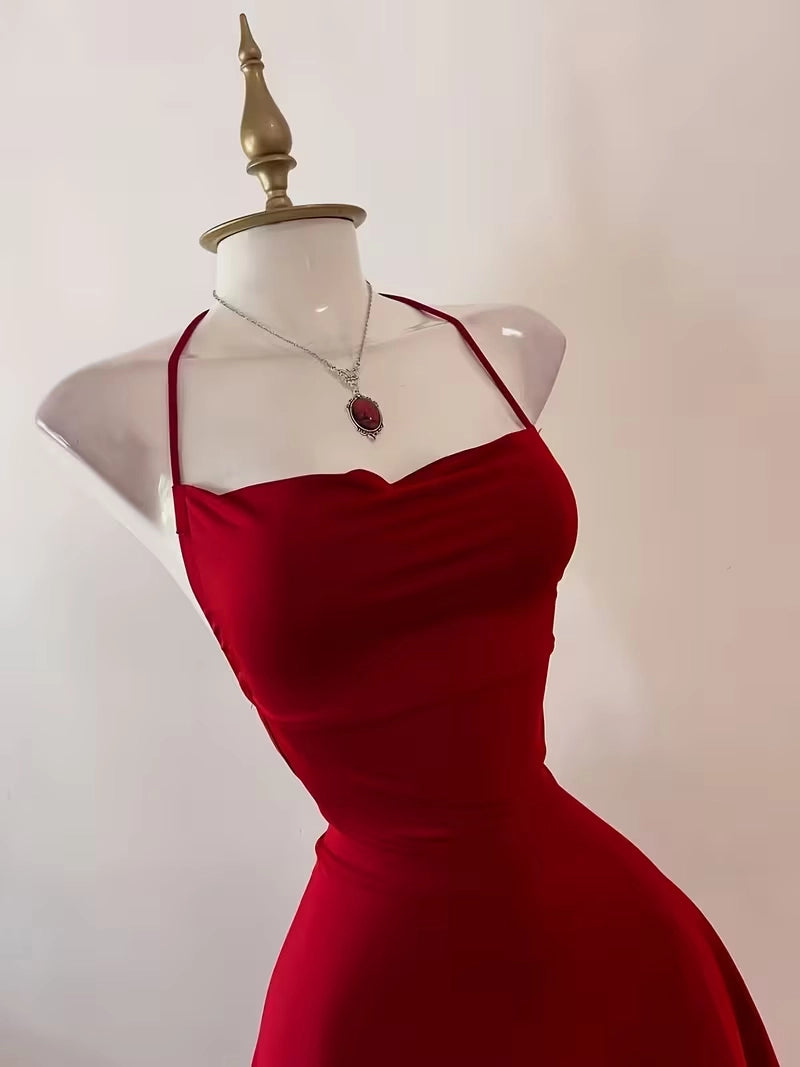 Luolandi Lovely Spaghetti Straps A Line Sleeveless Short Homecoming Dresses Simple Graduation Party Dress