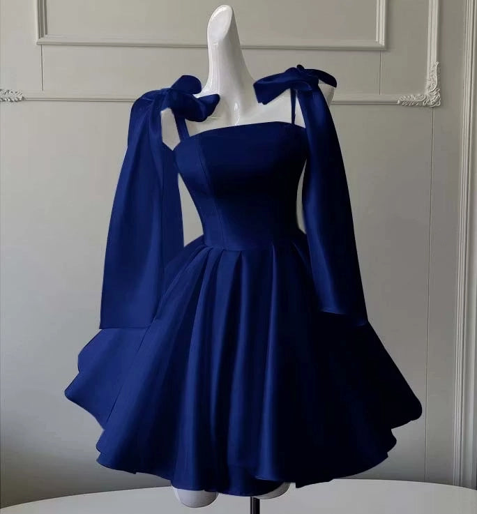 Luolandi Lovely Straps A Line Short Homecoming Dresses Cute Sleeveless Summer Birthday Party Dress