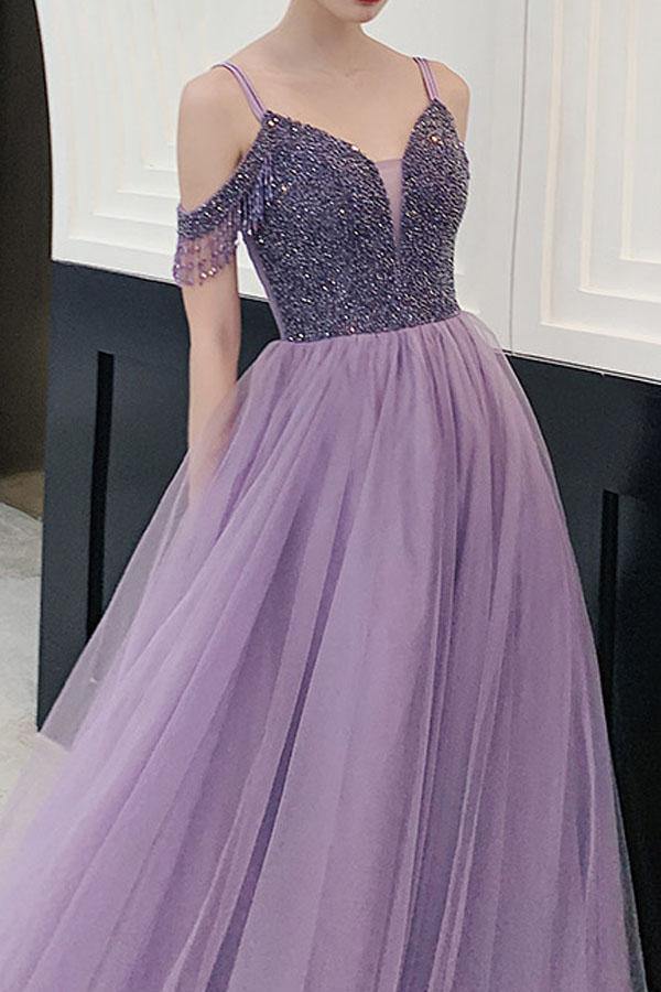 Luolandi New Arrival Real Made Charming Beading Long Prom Dresses Evening dresses Beautiful