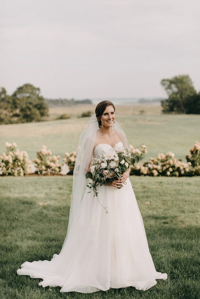 Luolandi Minimalist A Line Strapless Sweetheart Tulle Lace Up Beach Wedding Dresses Beautiful