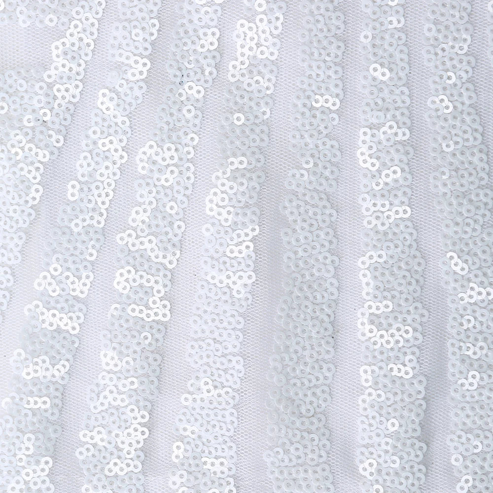 Luolandi Grey Blue Sequins V-Neck Spaghetti Straps Prom Dress With Slit Sparkly