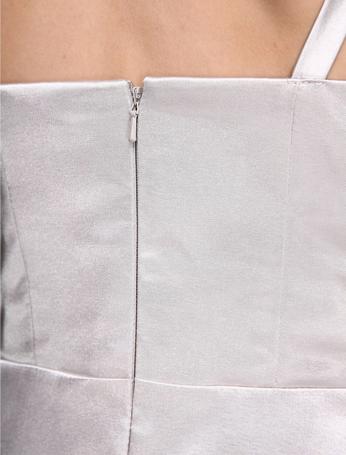 Luolandi Sheath / Column Mother of the Bride Dress Two Piece Spaghetti Strap Floor Length Satin Sleeveless yes