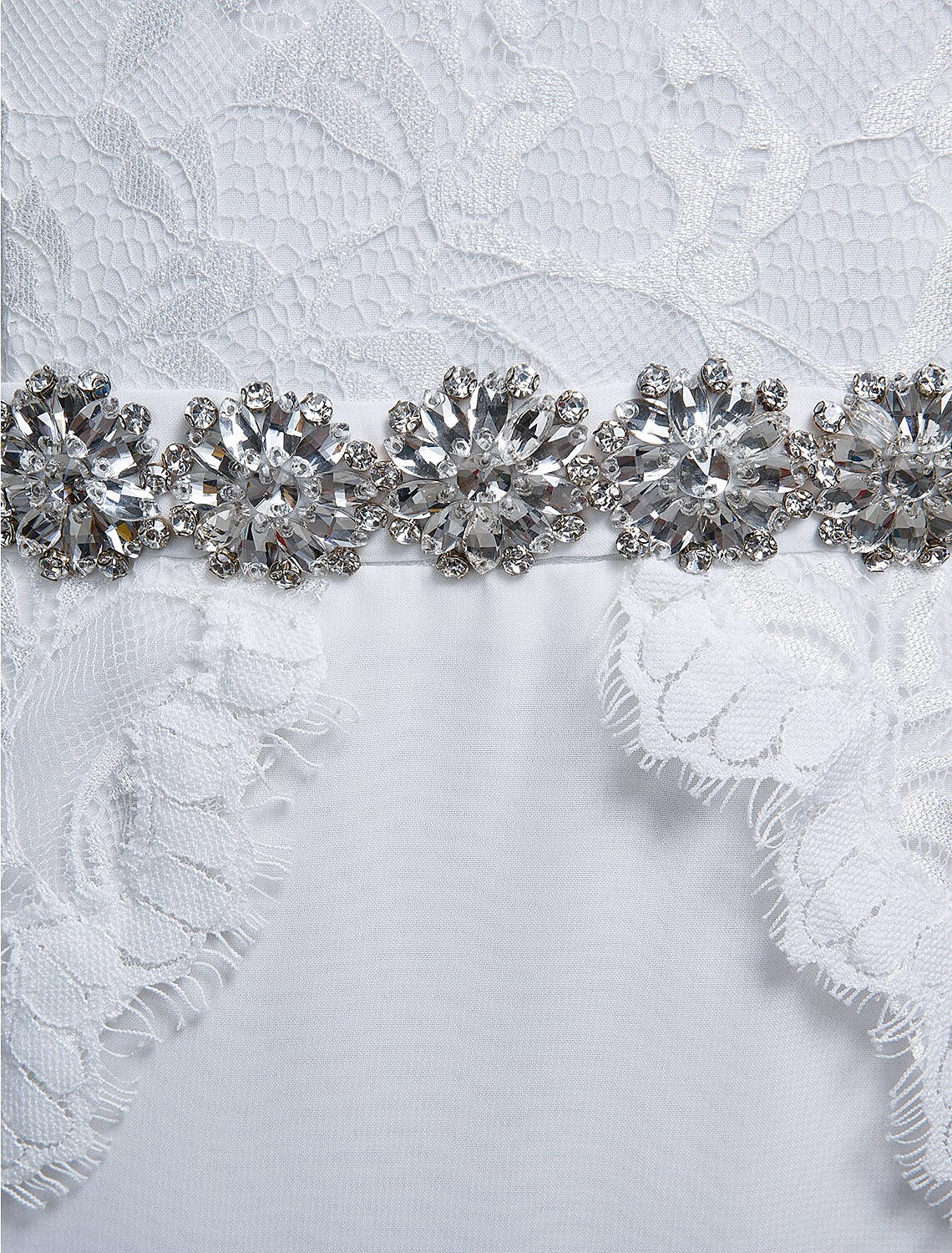 Luolandi Mermaid / Trumpet Bridesmaid Dress Spaghetti Strap Sleeveless Elegant Floor Length Chiffon / Lace with Lace