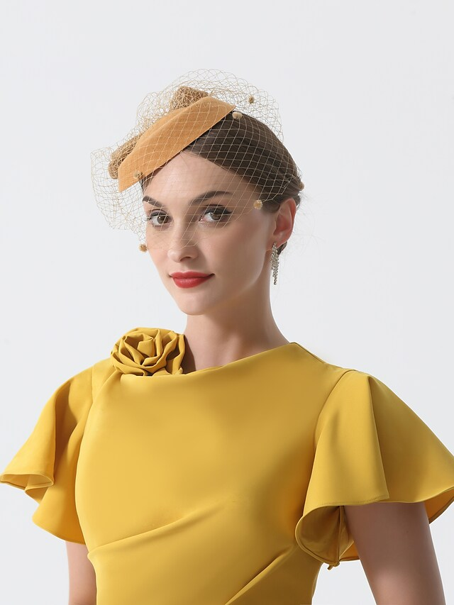 Luolandi Mother of the Bride Dress Elegant Cowl Neck Knee Length Satin Short Sleeve