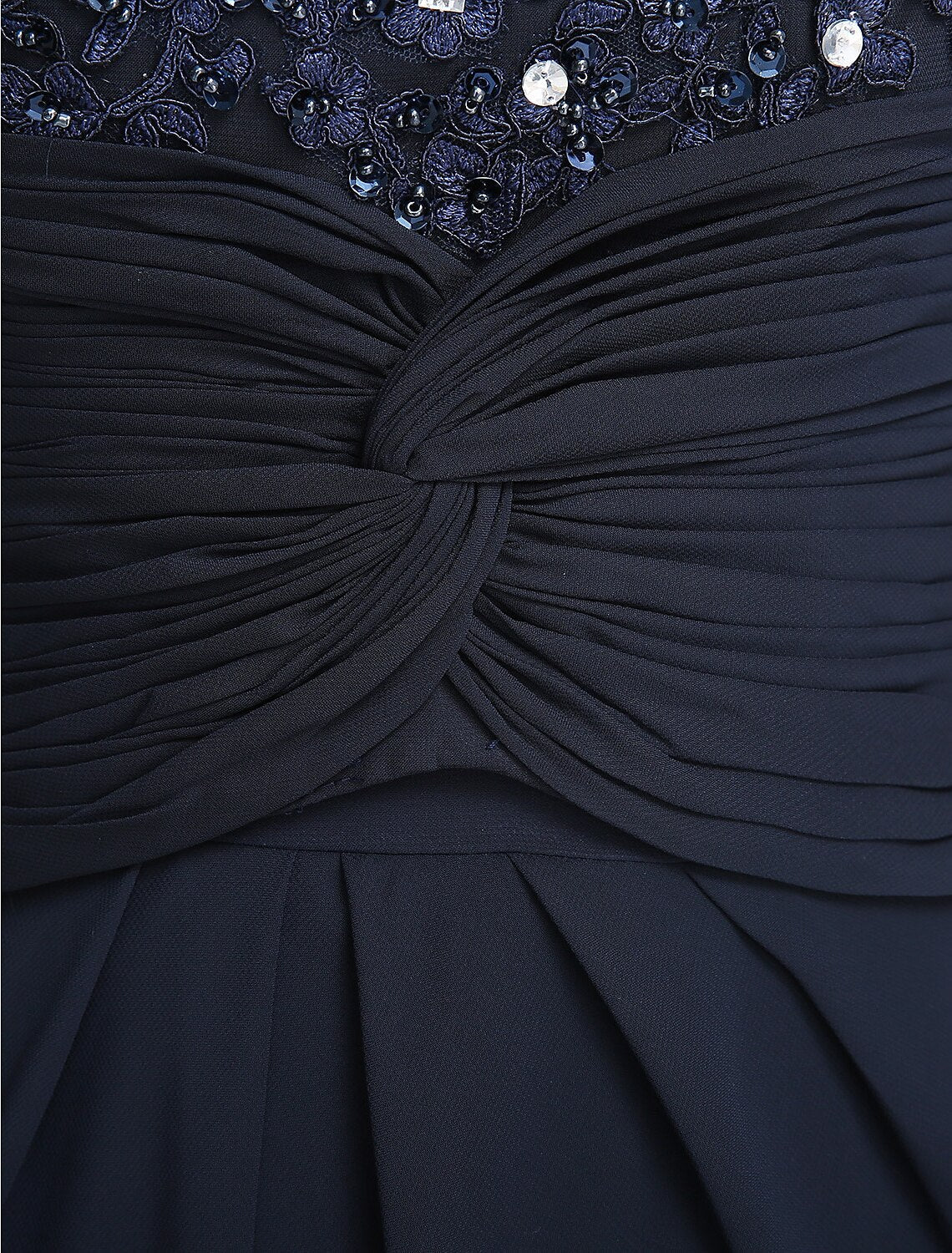 Luolandi A-Line Mother of the Bride Dress Convertible Dress Scoop Neck Floor Length Chiffon Half Sleeve