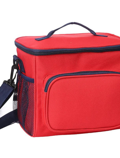 1pc Lunch Box For Men Women With Adjustable Shoulder Strap, Insulated Lunch Bag For Office School Picnic, Reusable Lunch Tote Bags For Office Work, Cooler Bag For Women Men