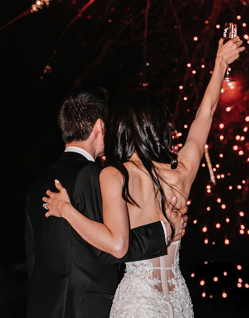 Luolandi Sweetheart Mermaid Wedding Dress Off Shoulder Floor Length Beautiful