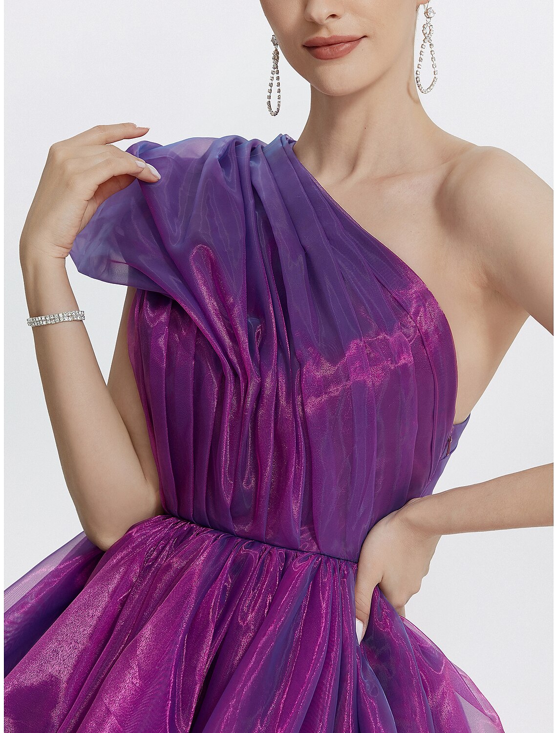 Luolandi Sheath / Column Evening Gown Elegant Dress Formal Black Dress Tea Length 3/4 Length Sleeve Square Neck Fabric