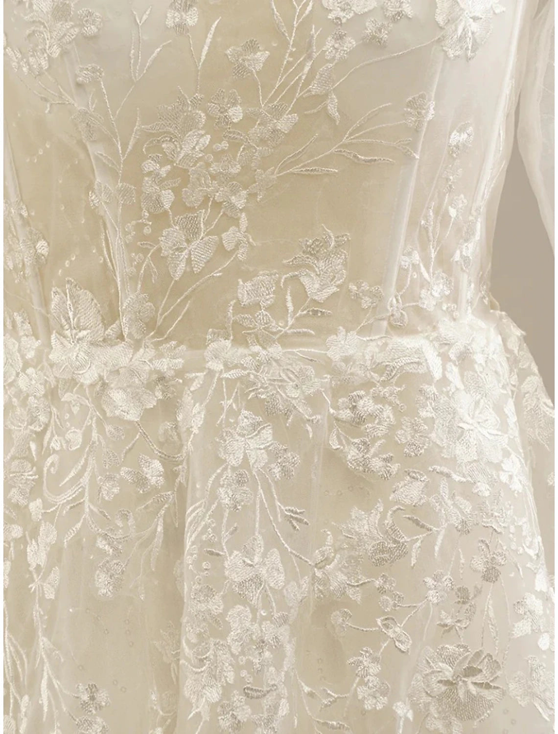 Luolandi Reception Little Dresses Wedding Dresses A-Line High Neck Sleeveless Tea Length Chiffon Bridal Gowns With Pleats