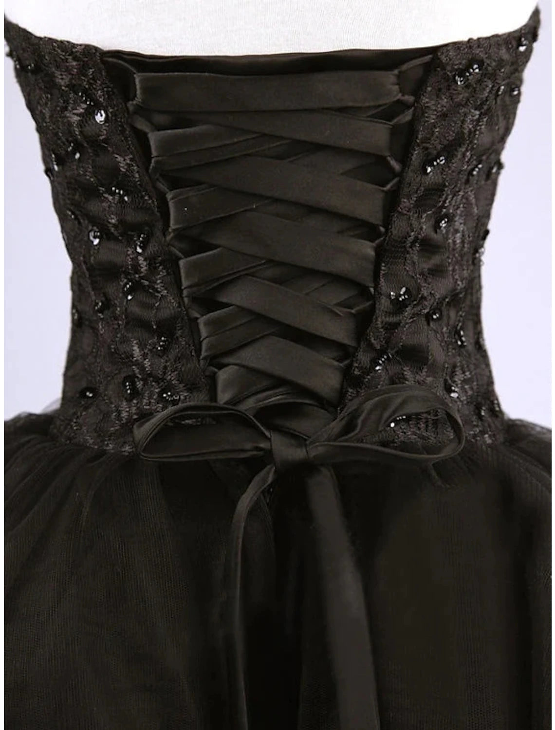 Luolandi Ball Gown Cocktail Dresses Party Dress Graduation Knee Length Sleeveless Sweetheart Tulle with Pleats